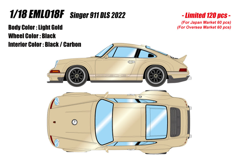 Make Up Co., Ltd / EIDOLON 1:18 Porsche 911 Singer DLS 2022