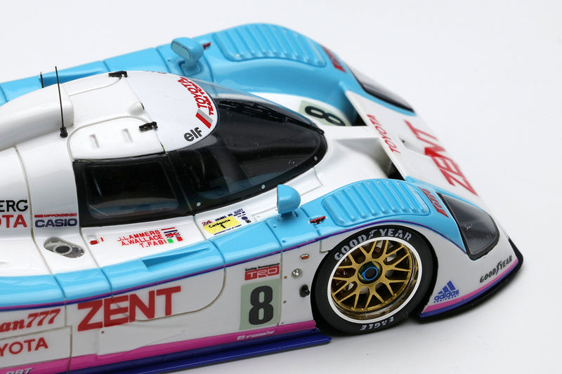 Make Up Co., Ltd / Vision 1:43 Toyota TS010 "Toyota Team Tom's - ZENT" Le mans 24h 1992 No.8