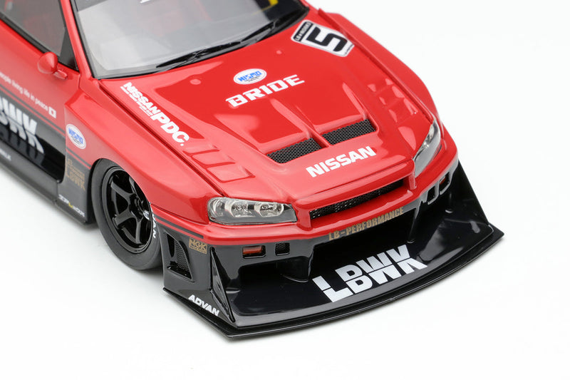 Make Up Co., Ltd / Eidolon 1:43 Nissan Skyline LB-ER34 Super Silhouette TOKYO AUTO SALON 2022