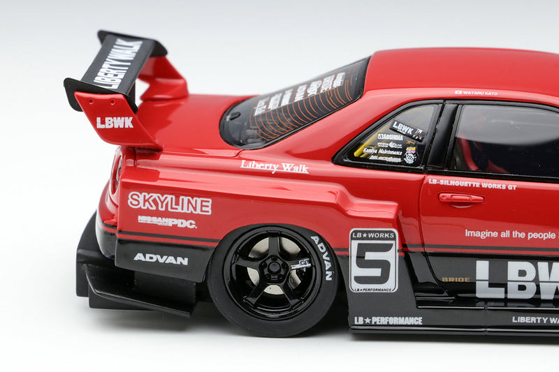 Make Up Co., Ltd / Eidolon 1:43 Nissan Skyline LB-ER34 Super Silhouette TOKYO AUTO SALON 2022