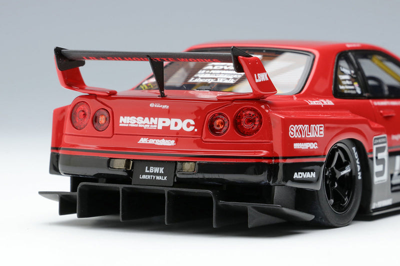 Make Up Co., Ltd / Eidolon 1:43 Nissan Skyline LB-ER34 Super Silhouette TOKYO AUTO SALON 2022