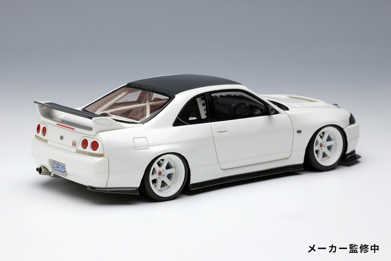 Make Up Co., Ltd / Eidolon 1:43 Nissan Skyline Garage Active ACTIVE R33 GT-R Wide Body Concept (RC-VI Wheel)