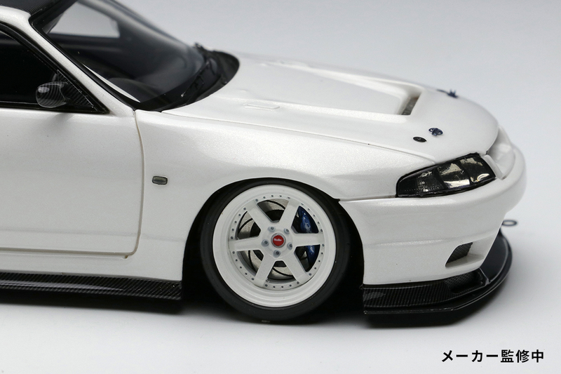 Make Up Co., Ltd / Eidolon 1:43 Nissan Skyline Garage Active ACTIVE R33 GT-R Wide Body Concept (RC-VI Wheel)