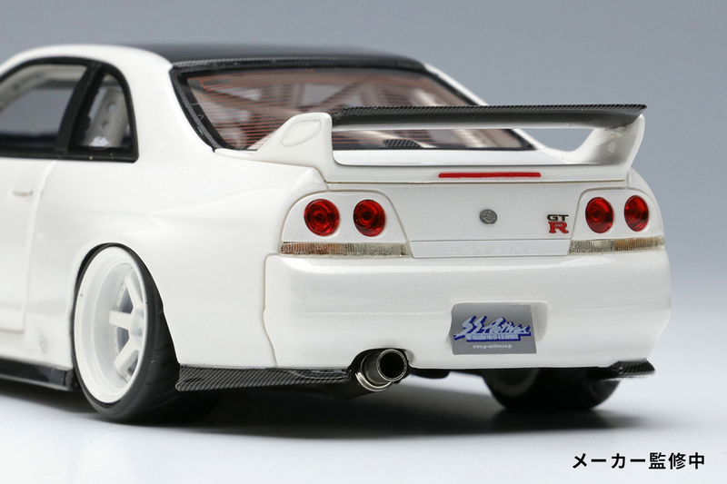 Make Up Co., Ltd / Eidolon 1:43 Nissan Skyline Garage Active ACTIVE R33 GT-R Wide Body Concept (RC-VI Wheel)