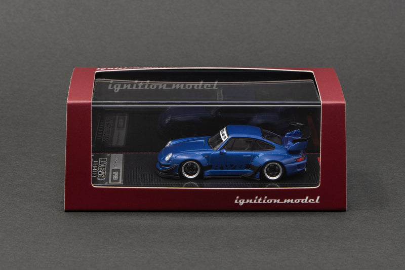 Ignition Model 1:64 Porsche 993 RWB in Blue Metallic