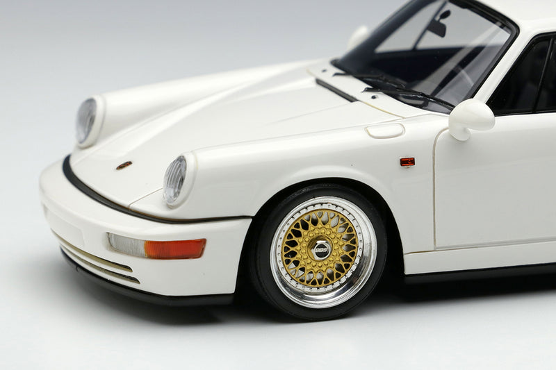 Make Up Co., Ltd / Vision 1:43 Porsche 911 (964) Carrera RS 1992 (BBS RS 18" Wheel) in White