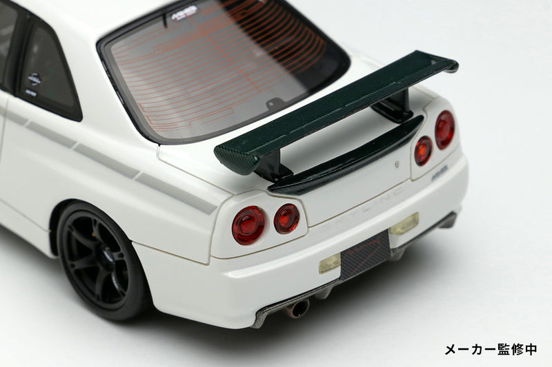 Make Up Co., Ltd / Eidolon 1:43 Nissan Skyline GT-R (BNR34) Mine's V-spec N1 2021 (RAYS Wheel)