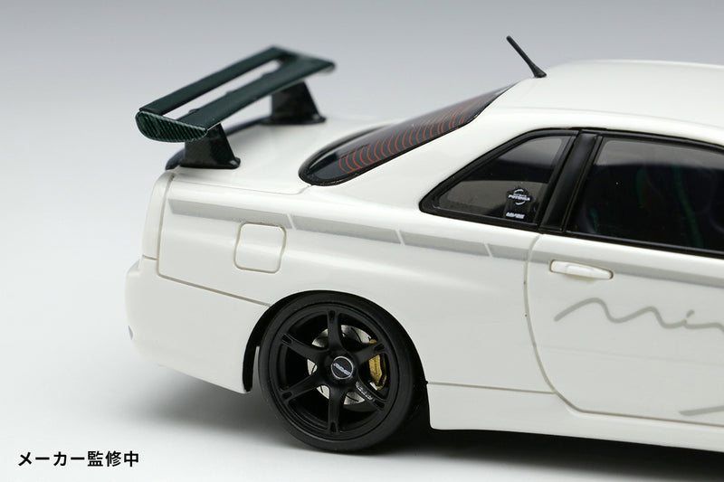 Make Up Co., Ltd / Eidolon 1:43 Nissan Skyline GT-R (BNR34) Mine's V-spec N1 2021 (RAYS Wheel)