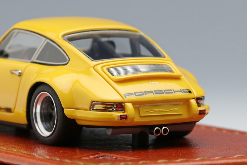 Make Up Co., Ltd / Titan64 1:64 Porsche Singer 911(964) Coupe in Yellow