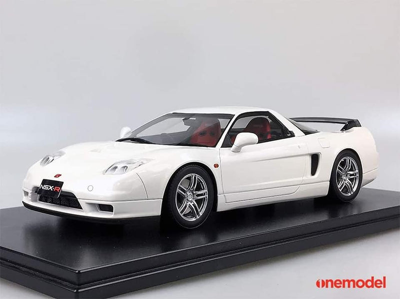 One Model 1:18 Honda NSX-R (NA2) Keiichi Tsuchiya Edition Spec in Pearl White