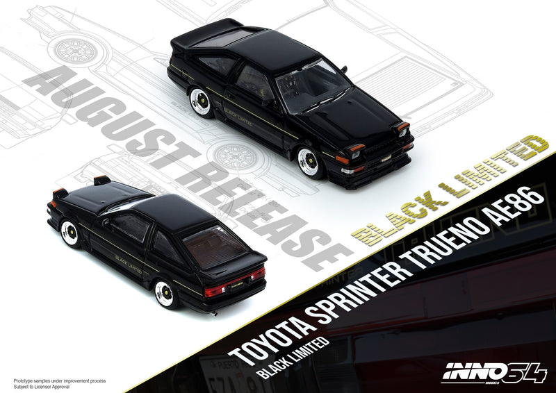 Toyota Sprinter Trueno AE86 Black Edition