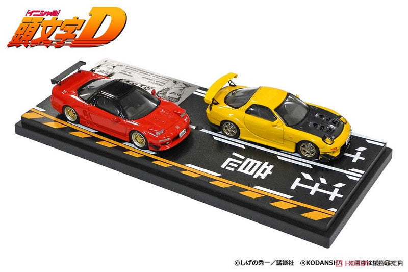 Modeler's 1:64 Initial D Set Volume 3 Keisuke Takahashi RX-7 (FD3S) & Go Hojo NSX(NA1)