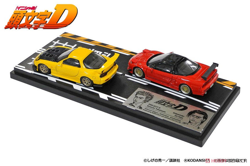 Modeler's 1:64 Initial D Set Volume 3 Keisuke Takahashi RX-7 (FD3S) & Go Hojo NSX(NA1)