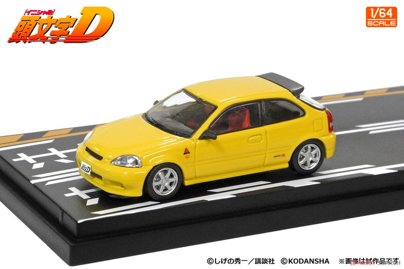 Initial D 1:64 Set Vol.9 Daiki Ninomiya Civic (EK9) & Smiley Sakai Integra (DC2)