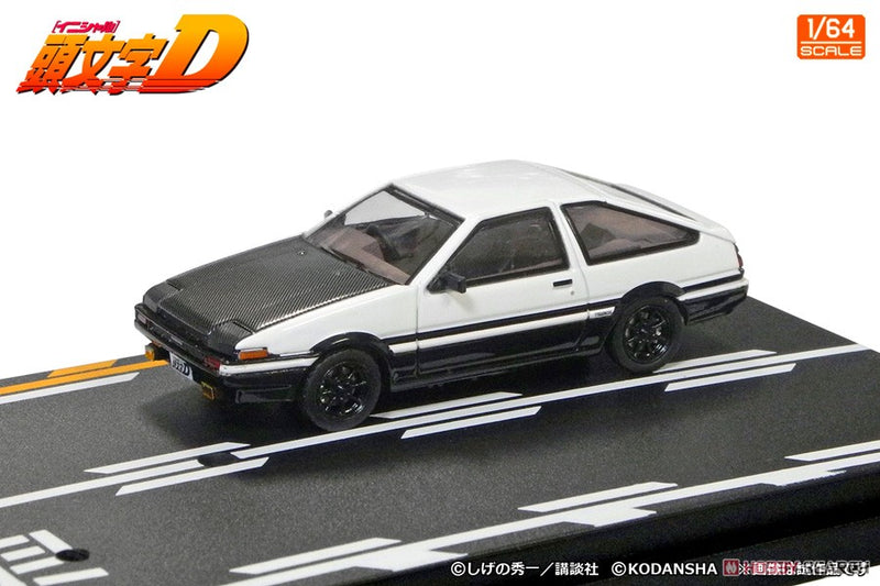 Initial D 1:64 Set Vol.12 Tomoyuki Tachi Todo Syokai Civic (EK9) & Takumi Fujiwara Trueno (AE86)