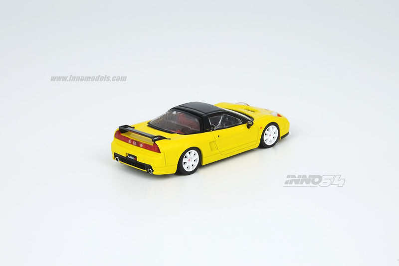 INNO Models 1:64 Honda NSX-R NA2 Rio Yellow Pearl