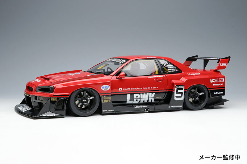 Make Up Co., Ltd / Eidolon 1:18 Nissan Skyline LB-ER34 Super Silhouette TOKYO AUTO SALON 2022