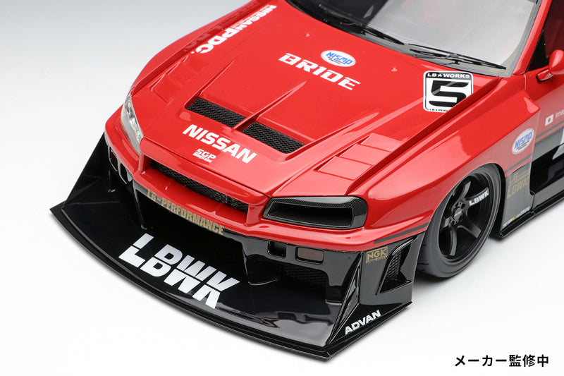 Make Up Co., Ltd / Eidolon 1:18 Nissan Skyline LB-ER34 Super Silhouette TOKYO AUTO SALON 2022