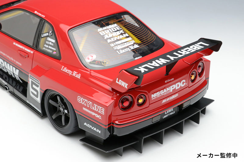 Make Up Co., Ltd / Eidolon 1:18 Nissan Skyline LB-ER34 Super Silhouette TOKYO AUTO SALON 2022