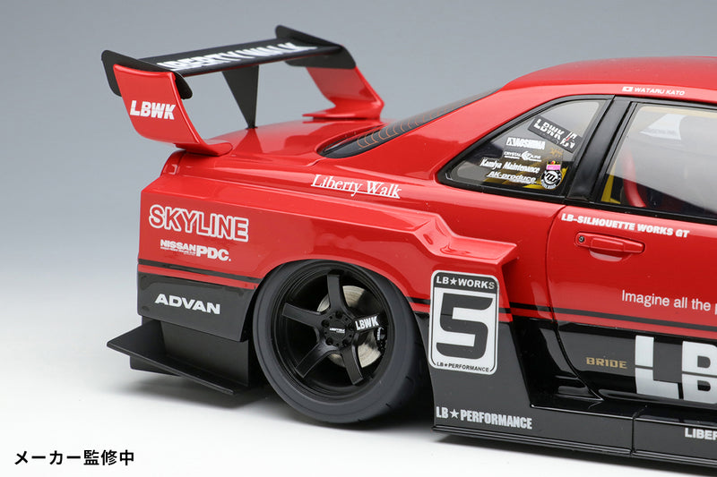 Make Up Co., Ltd / Eidolon 1:18 Nissan Skyline LB-ER34 Super Silhouette TOKYO AUTO SALON 2022