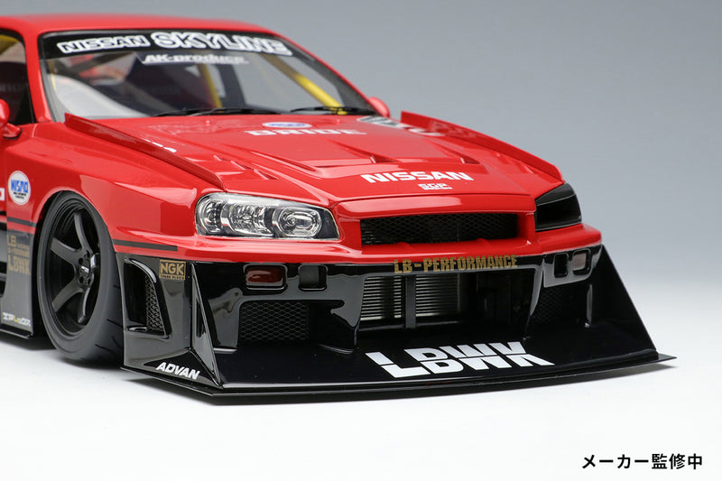 Make Up Co., Ltd / Eidolon 1:18 Nissan Skyline LB-ER34 Super Silhouette TOKYO AUTO SALON 2022