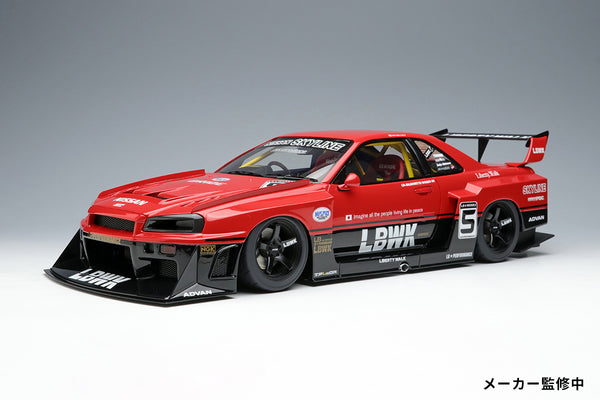 Make Up Co., Ltd / Eidolon 1:18 Nissan Skyline LB-ER34 Super Silhouette TOKYO AUTO SALON 2022