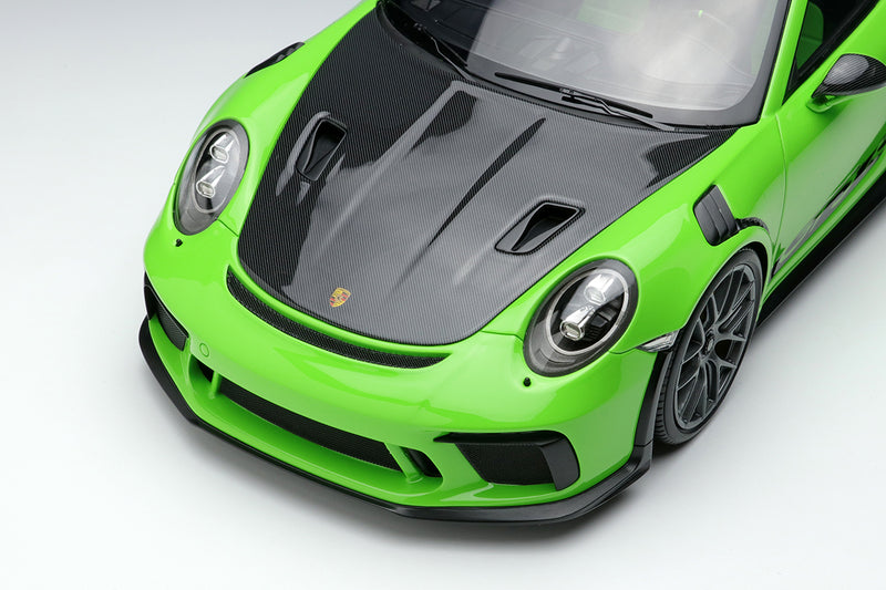 Make Up Co., Ltd / EIDOLON 1:18 Porsche 911 (991.2) GT3 RS Weissach Package 2019 in Lizard Green