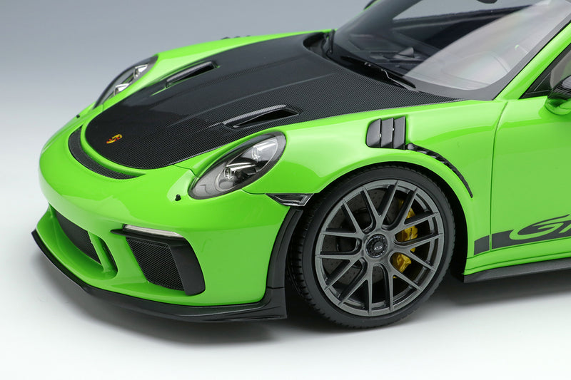 Make Up Co., Ltd / EIDOLON 1:18 Porsche 911 (991.2) GT3 RS Weissach Package 2019 in Lizard Green