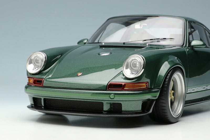 EIDOLON 1:18 Porsche 911 (964) Singer DLS Goodwood Festival of Speed 2021 in Oak Green Metallic