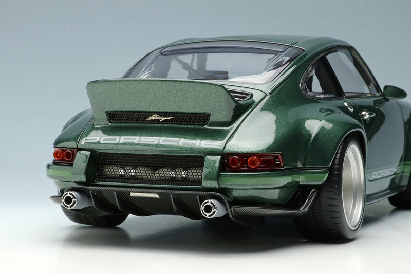 EIDOLON 1:18 Porsche 911 (964) Singer DLS Goodwood Festival of Speed 2021 in Oak Green Metallic