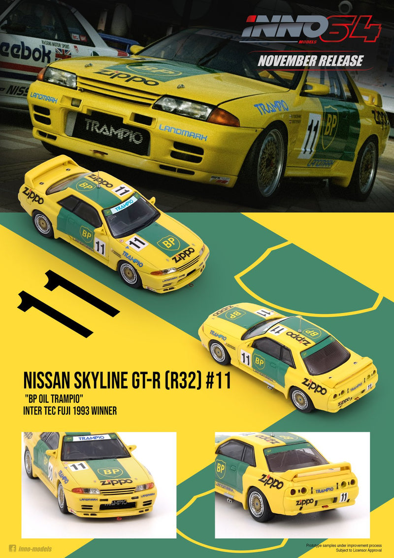 INNO Models 1:64 Nissan Skyline GT-R R32