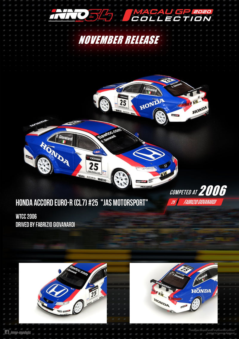 INNO Models 1:64 Honda Accord Euro-R