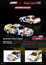 INNO Models 1:64 Nissan Skyline GT-R R32 #3 "Team HKS" MGP 1991
