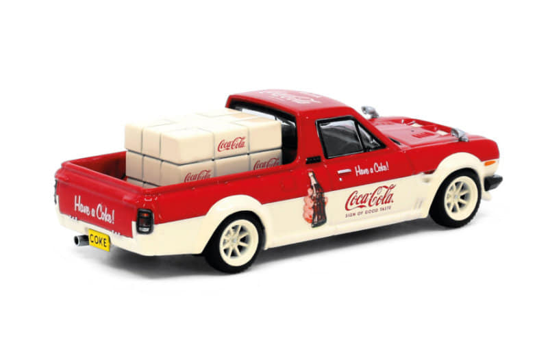 INNO Models 1:64 Nissan Sunny Hakotora Pickup Coca-Cola