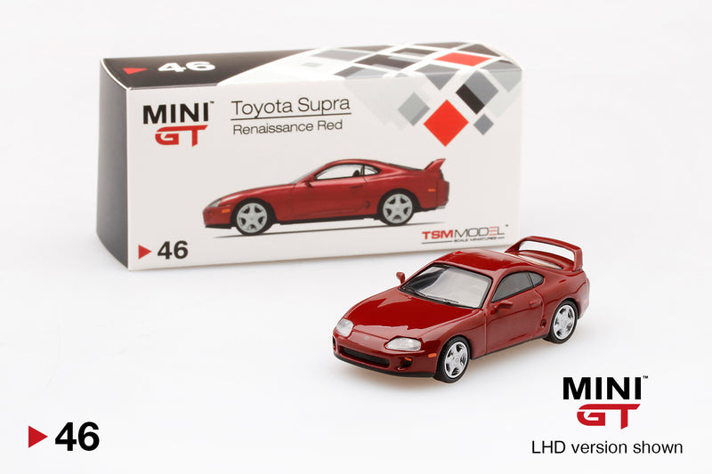 MINIGT 1:64 Toyota Supra (JZA80) Renaissance Red