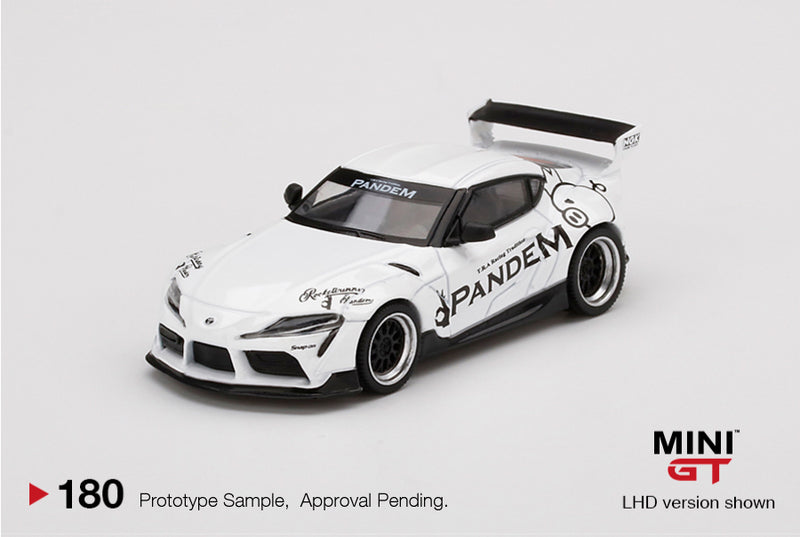 MINIGT 1:64 Toyota Supra (GR) Pandem V1.0 White