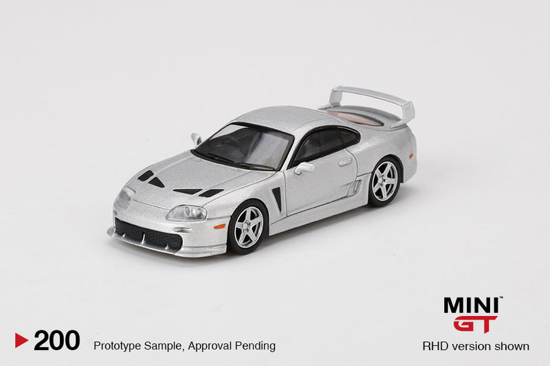 MINIGT 1:64 Toyota Supra TRD 3000GT in Silver