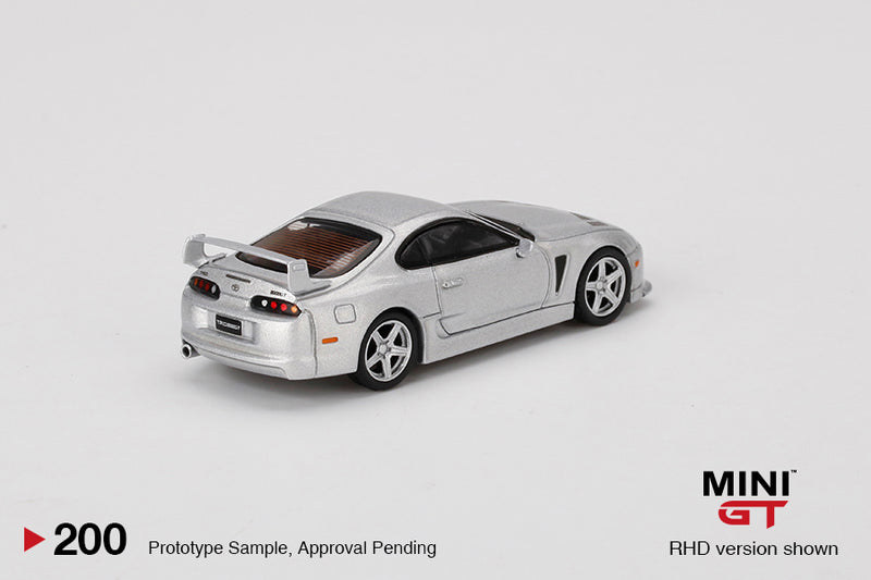 MINIGT 1:64 Toyota Supra TRD 3000GT in Silver