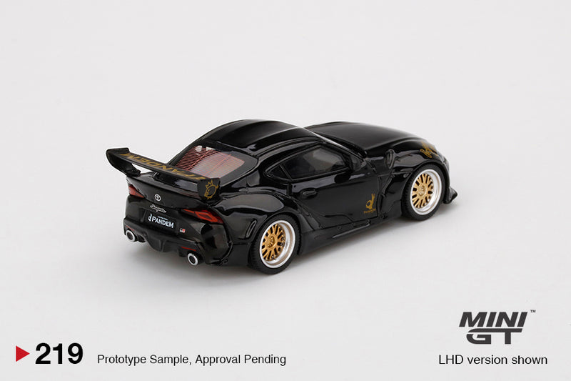 MINIGT 1:64 Toyota Supra (GR) Pandem V1.0 Black