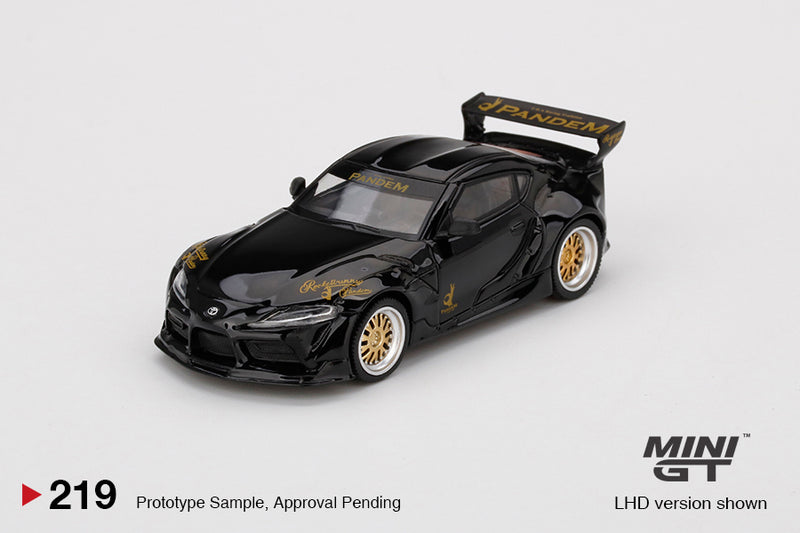 MINIGT 1:64 Toyota Supra (GR) Pandem V1.0 Black