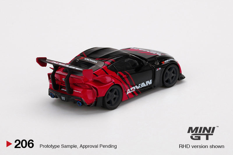 MINIGT 1:64 Toyota Supra (GR) HKS Advan