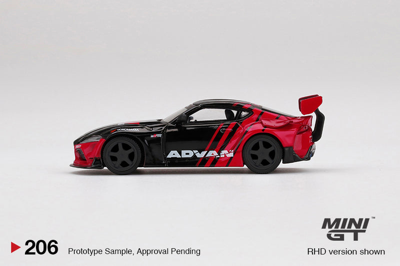 MINIGT 1:64 Toyota Supra (GR) HKS Advan