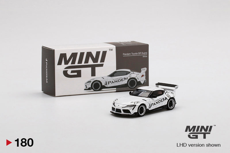 MINIGT 1:64 Toyota Supra (GR) Pandem V1.0 White