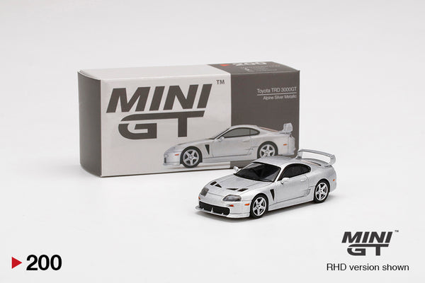 MINIGT 1:64 Toyota Supra TRD 3000GT in Silver