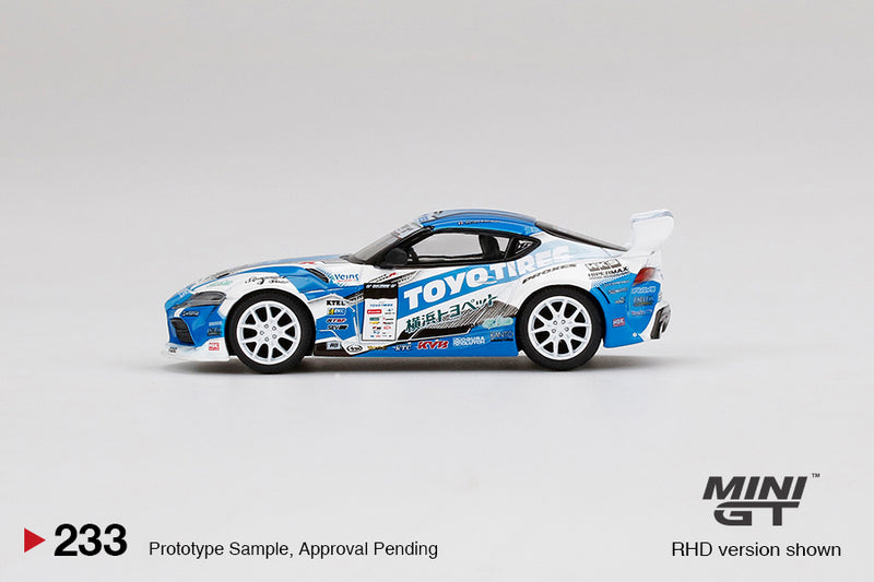 MINIGT 1:64 Toyota Supra (GR) V1.0 Team TOYO TIRES DRIFT 2019 D1 Grand Prix