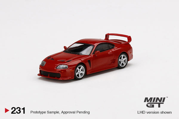 MINIGT 1:64 Toyota Supra TRD 3000GT in Renissance Red