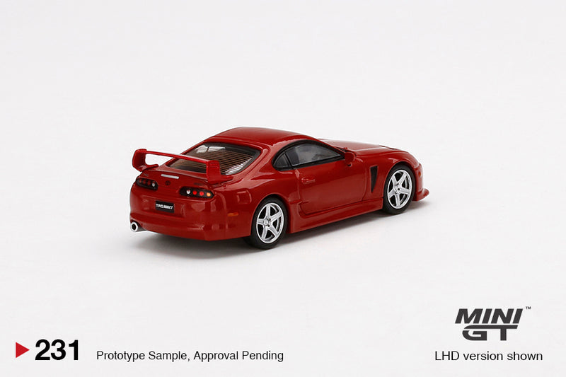 MINIGT 1:64 Toyota Supra TRD 3000GT in Renissance Red