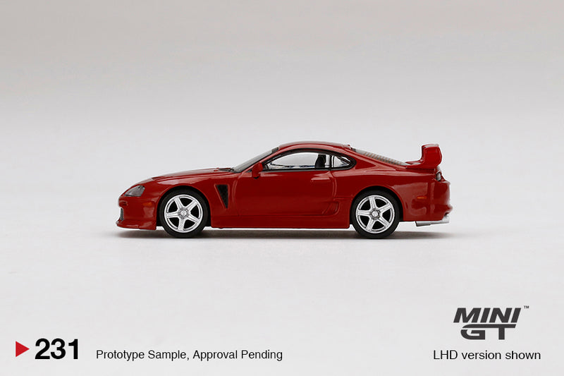 MINIGT 1:64 Toyota Supra TRD 3000GT in Renissance Red