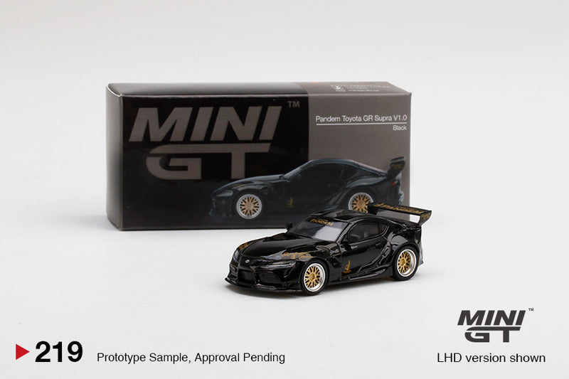 MINIGT 1:64 Toyota Supra (GR) Pandem V1.0 Black