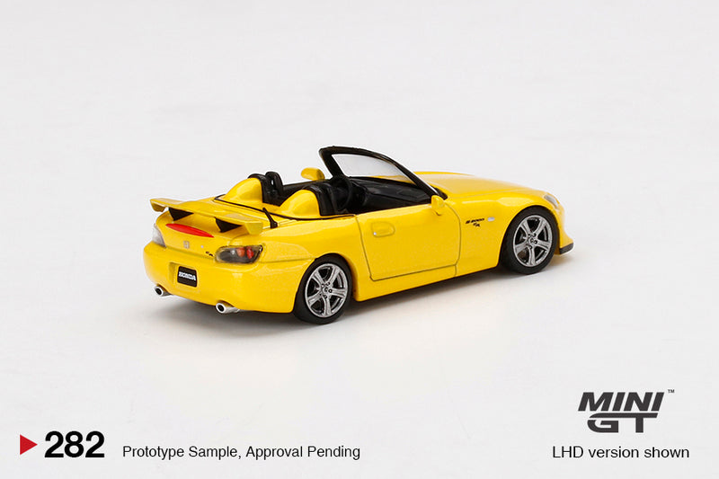 MINIGT 1:64 Honda S2000 CR in Rio Yellow Pearl